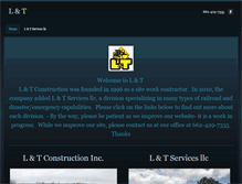 Tablet Screenshot of ltservicesllc.com